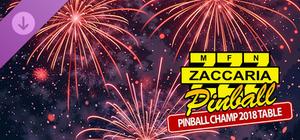 Zaccaria Pinball - Pinball Champ 2018 Table banner