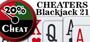 Cheaters Blackjack 21 banner