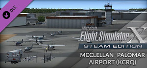 FSX: Steam Edition - McClellan-Palomar Airport (KCRQ) Add-On banner