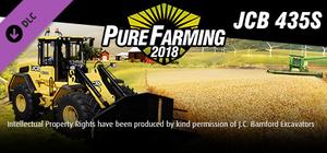 Pure Farming 2018 - JCB Large Wheeled Loader 435S banner