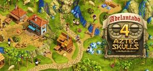 Adelantado 4 Aztec Skulls banner