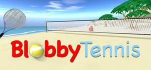 Blobby Tennis banner