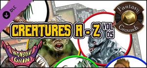 Fantasy Grounds - Creatures A-Z, Volume 5 (Token Pack) banner