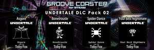 Groove Coaster - UNDERTALE DLC Pack 02 banner