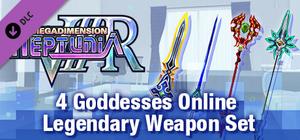 Megadimension Neptunia VIIR - 4 Goddesses Online Legendary Weapon Set banner