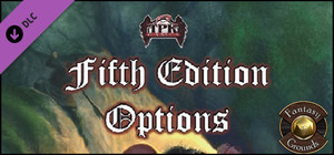 Fantasy Grounds - Fifth Edition Options (5E) banner