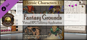 Fantasy Grounds - Heroic Characters 11 (Token Pack) banner