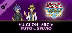 Yu-Gi-Oh! ARC-V Yuto v. Sylvio banner
