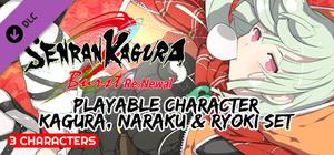 SENRAN KAGURA Burst Re:Newal - Playable Character Kagura, Naraku & Ryoki Set banner