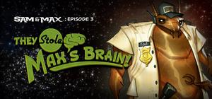 Sam & Max 303 - They Stole Max's Brain! banner