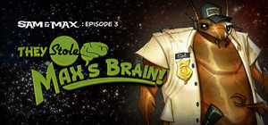 Sam & Max 303 - They Stole Max's Brain! banner