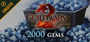 Guild Wars 2 - 2000 Gems banner