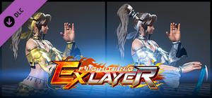 FIGHTING EX LAYER - Color Gold/Silver: Pullum banner
