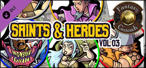 Fantasy Grounds - Saints & Heroes, Volume 3 (Token Pack) banner