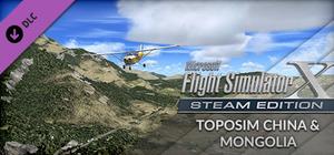 FSX Steam Edition: Toposim China & Mongolia Add-On banner