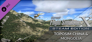 FSX Steam Edition: Toposim China & Mongolia Add-On banner