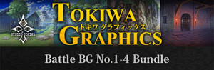 RPG Maker MV - TOKIWA GRAPHICS Battle BG No.1-4 banner