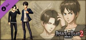 Eren & Levi Plain clothes Outfit Early Release banner