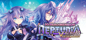 Hyperdimension Neptunia Re;Birth3 V Generation banner