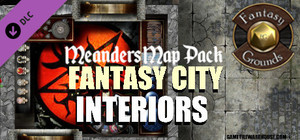 Fantasy Grounds - Meander Map Pack: Interior City (Map Pack) banner
