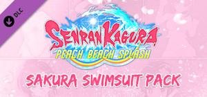 SENRAN KAGURA Peach Beach Splash - Sakura Swimsuit Pack banner