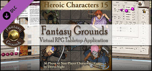 Fantasy Grounds - Heroic Characters 15 (Token Pack) banner