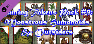 Fantasy Grounds - Gaming #9: Monstrous Humanoids & Outsiders (Token Pack) banner