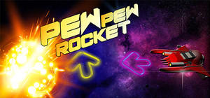 Pew Pew Rocket banner