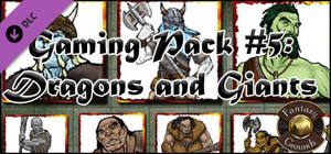 Fantasy Grounds - Gaming #5: Dragons & Giants (Token Pack) banner