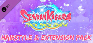 SENRAN KAGURA Peach Beach Splash - Hairstyle and Extension Pack banner