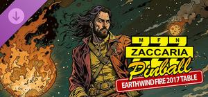 Zaccaria Pinball - Earth Wind Fire 2017 Table banner