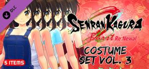 SENRAN KAGURA Burst Re:Newal - Costume Set Vol.3 banner
