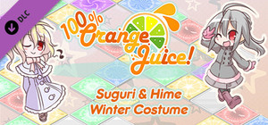 100% Orange Juice - Suguri & Hime Winter Costumes banner