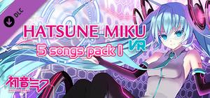 Hatsune Miku VR - 5 songs pack 1 banner