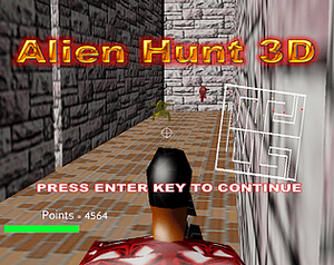 Alien Hunt 3D banner