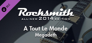 Rocksmith 2014 - Megadeth - A Tout Le Monde banner