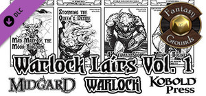 Fantasy Grounds - Warlock Lairs Volume 1 (5E) banner