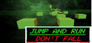 JUMP AND RUN - DON'T FALL banner