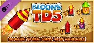 Bloons TD 5 - Fireworks Mortar Tower Skin banner