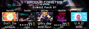 Groove Coaster - DJMAX Pack 01 banner