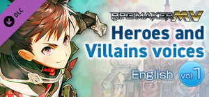 RPG Maker MV - Heroes and Villains voices 【English】vol.1 banner
