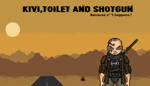 Kivi, Toilet and Shotgun