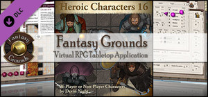 Fantasy Grounds - Heroic Characters 16 (Token Pack) banner