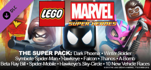 LEGO Marvel Super Heroes DLC: Super Pack banner