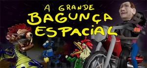 A grande bagunça espacial (The big space mess) banner