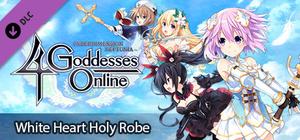 Cyberdimension Neptunia: 4 Goddesses Online - White Heart Holy Robe banner