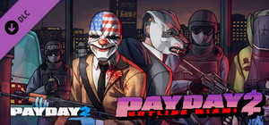 PAYDAY 2: Hotline Miami banner