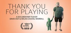 Thank You For Playing banner