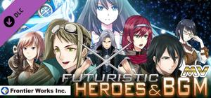 RPG Maker MV - Frontier Works: Futuristic Heroes and BGM banner