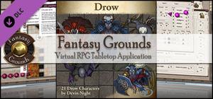 Fantasy Grounds - Drow (Token Pack) banner